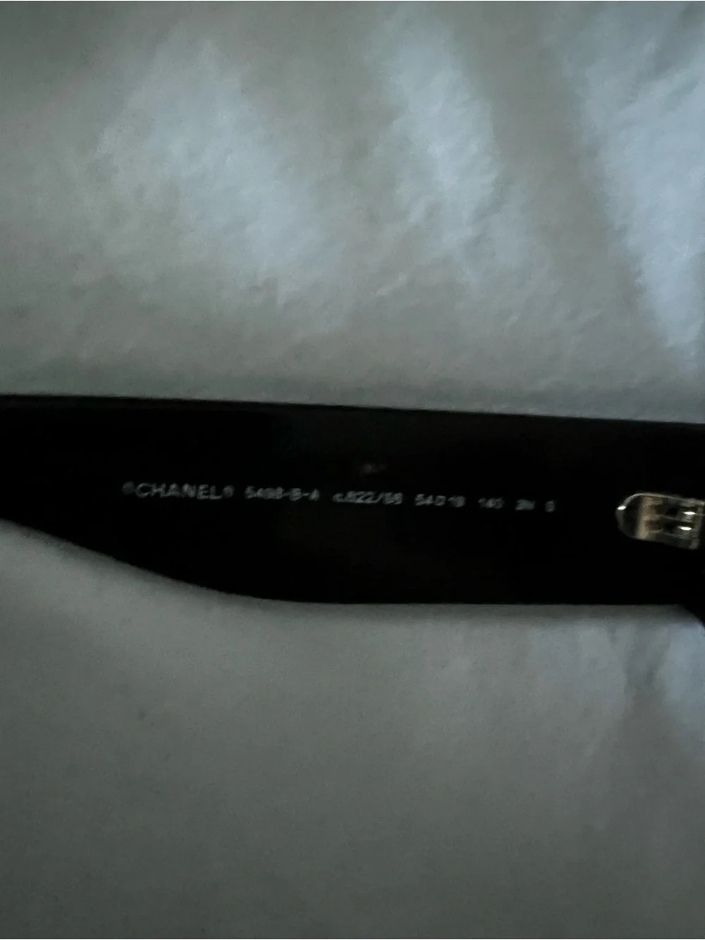 CHANEL Black Cat-Eye Sunglasses with Gradient Lenses